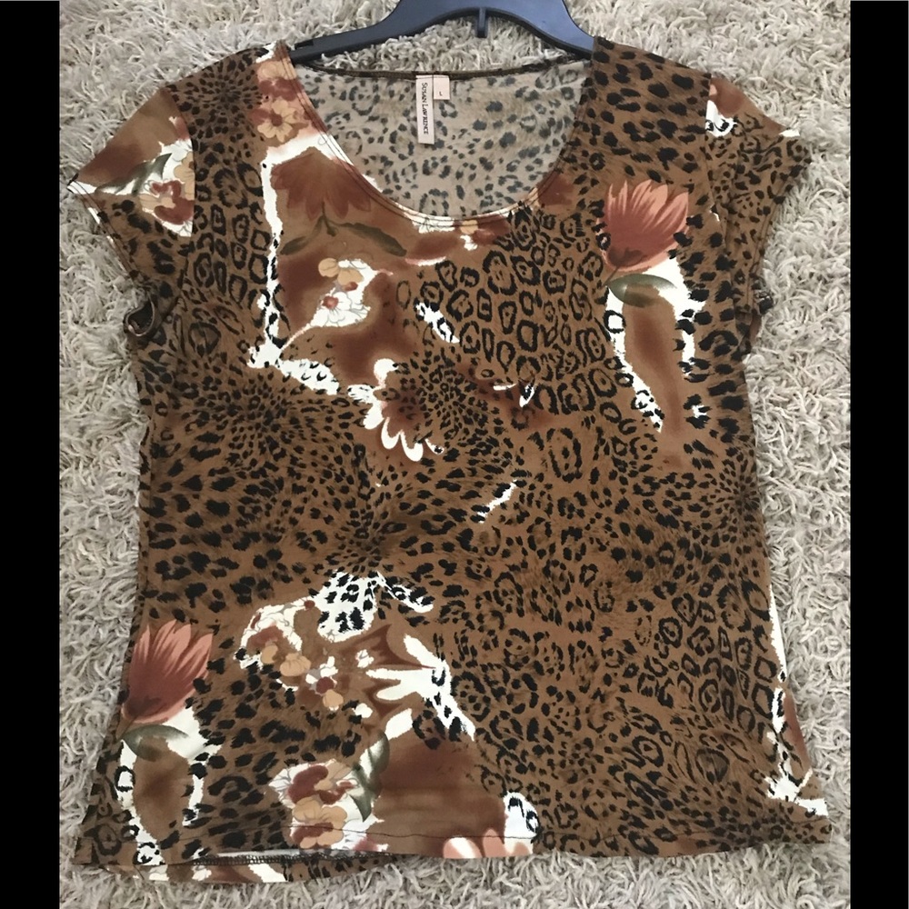 Cute Animal Print Top